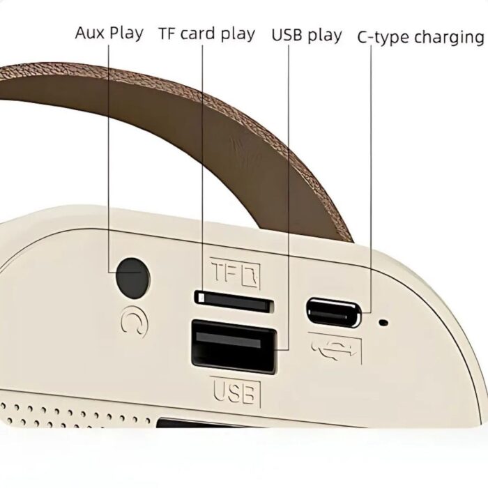 K12 Mini Portable Karaoke Speaker with Wireless Mic - Image 7