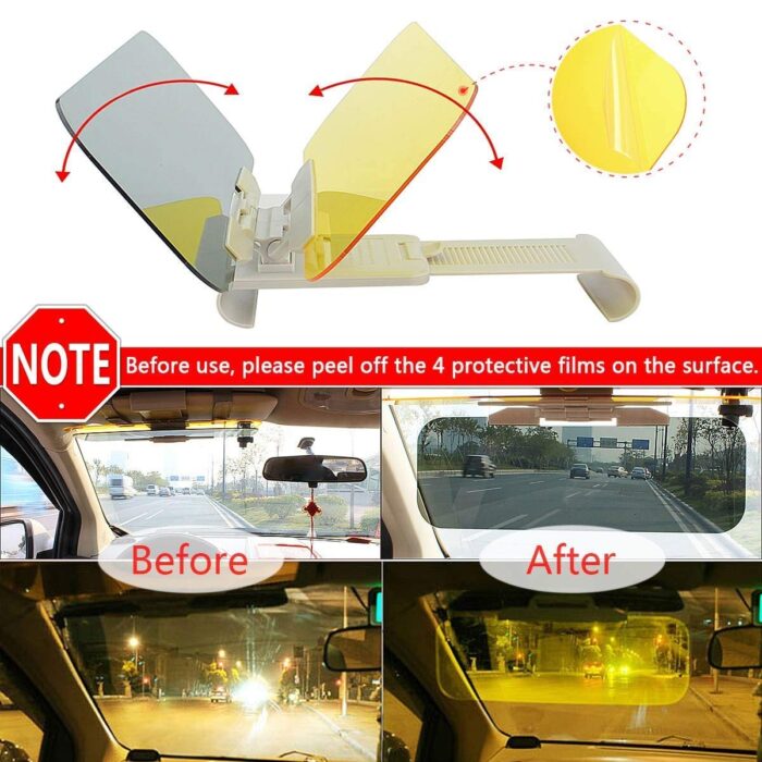 Car Sun Visor | Day Night Driving Visor - Image 9