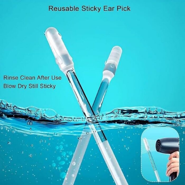 Reusable Sticky Earwax Cleaner ( 2 set ) 48 pieces - Image 3
